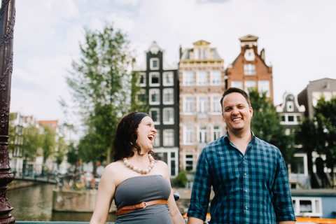 Photoshoot in Amsterdam fun maternity